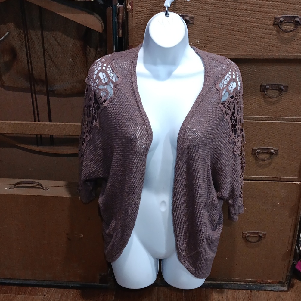 STARING AT STARS LACE CARDIGAN.  #5479